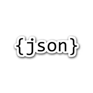 JSON Sticker