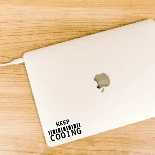 Keep Coding Sticker | Coding Stickers For Laptops And More