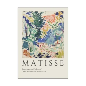 Embellish your walls with the timeless elegance of Matisse Painting wall poster, creating a focal point of artistic expression in your home. Pakistan's Finest Wall Decor, Wall Art.