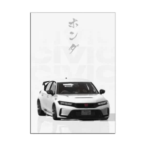 Get the Honda Civic Wall Poster, featuring the iconic car. Perfect for car enthusiasts. Order now and bring the spirit of the Civic to your walls!