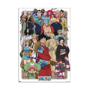 One Piece: All Characters in Epic Wall Art