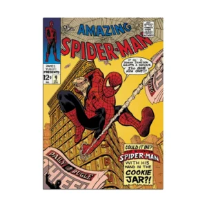 Wall Art: The Amazing Spider-Man Spins His Web of Heroics