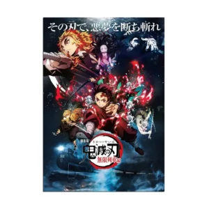 Elevate Your Space with Demon Slayer Anime Poster Deco
