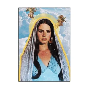 Lana Del Rey "Tropico" wall poster creating dreamy vibes. Pakistan's Finest Wall Decor, Wall Art.