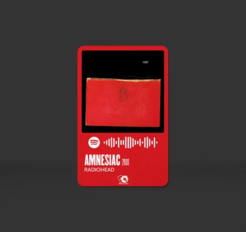 Gift the beats of your favourite artist with our Spotify Music Album Card! Scan, play, and groove to your favorite tunes.