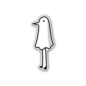 Oyasumi Punpun Sticker featuring unique design, perfect for laptops, water bottles, and diaries. Made from durable PVC material for lasting charm.