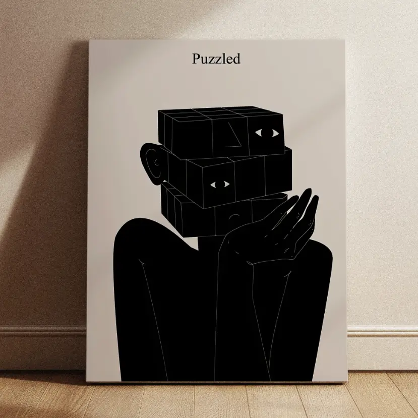 Puzzled Wall Art