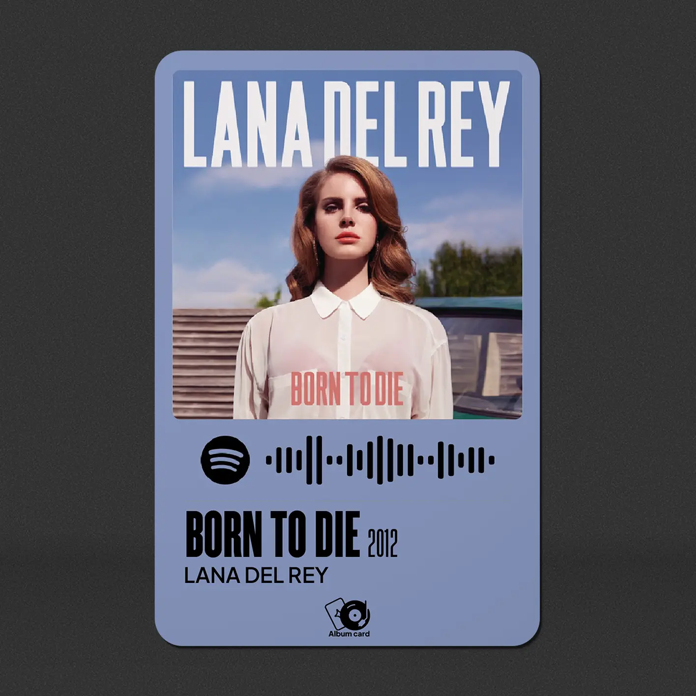 Born to die album card