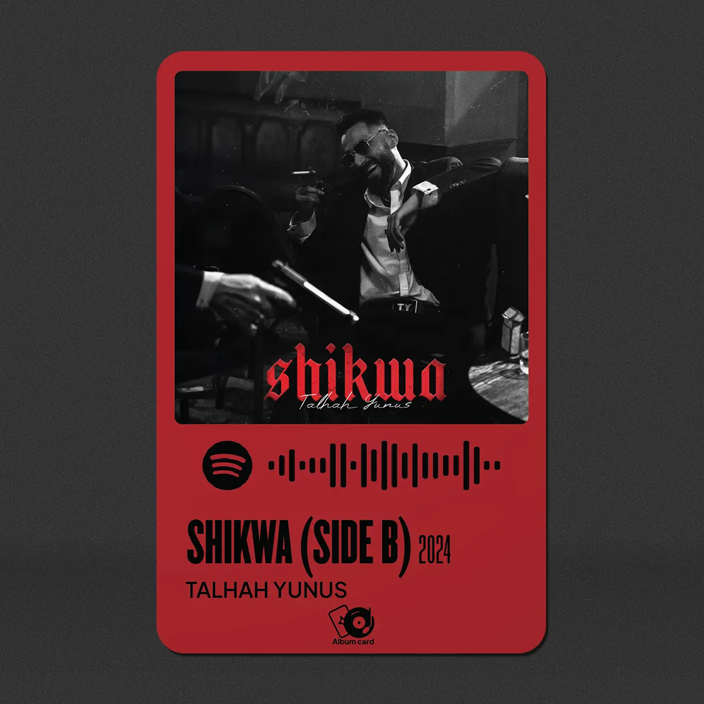 Shikwa ( side b) album card