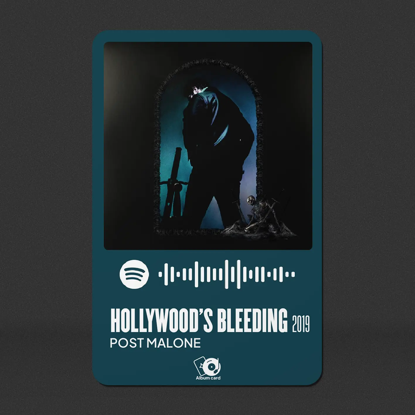 Hollywood's Bleeding album card