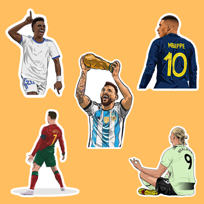 Buy Football Legends Sticker Pack Online in Pakistan | Tinopia