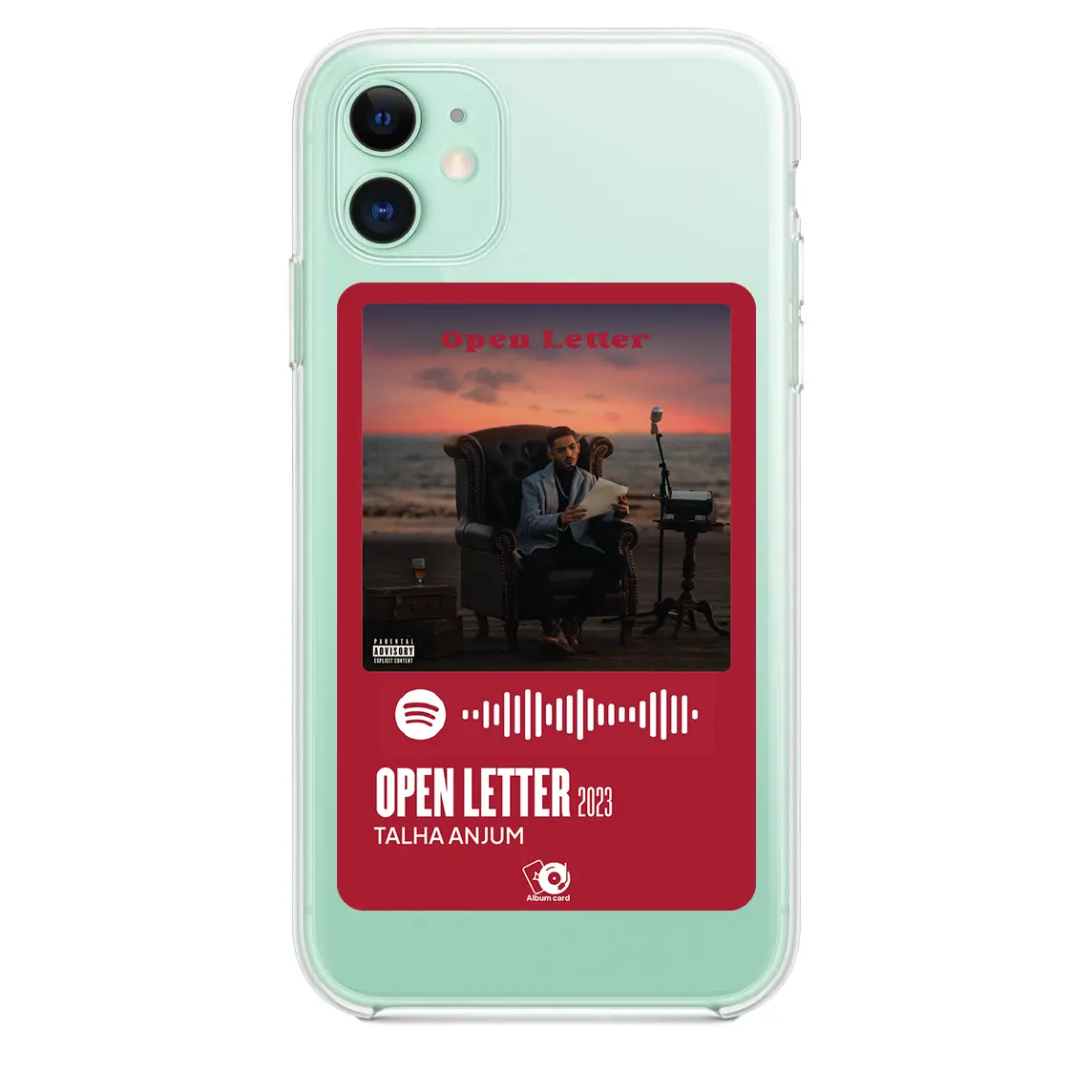 open letter album card