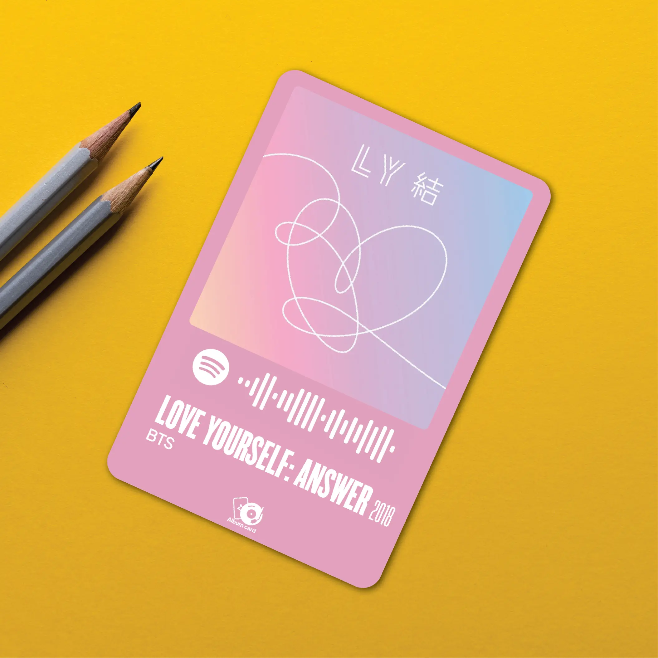Love Yourself: Answer album card