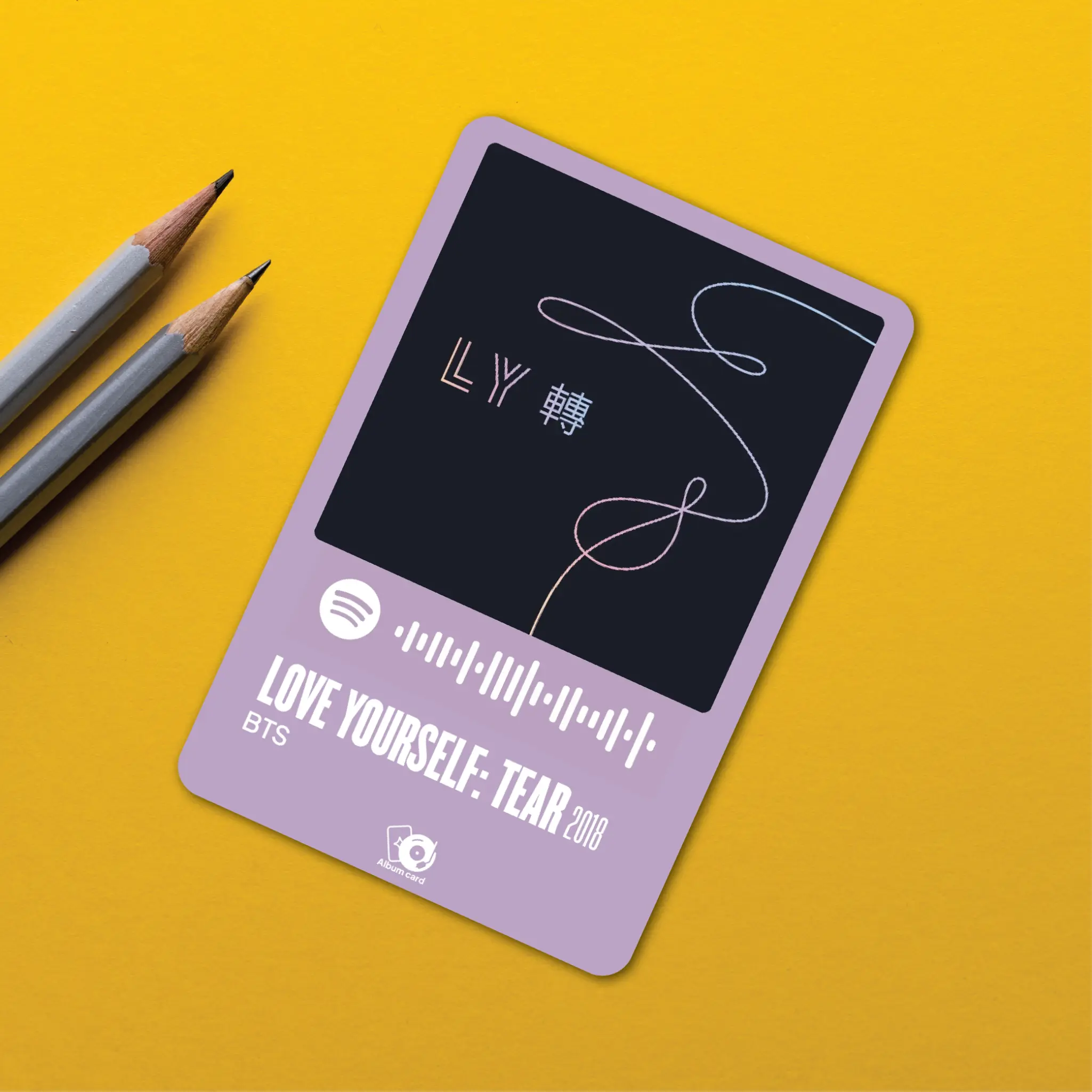 Love Yourself: Tear album card