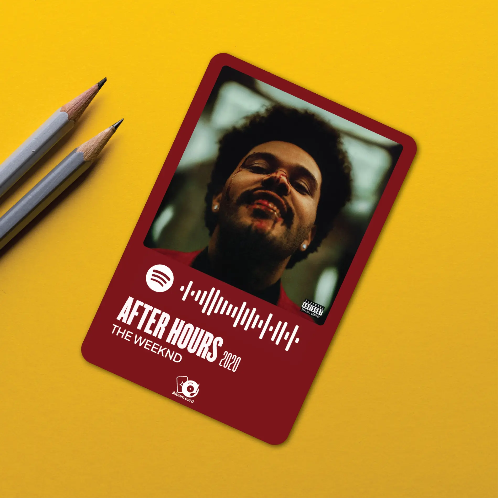 After Hours album card