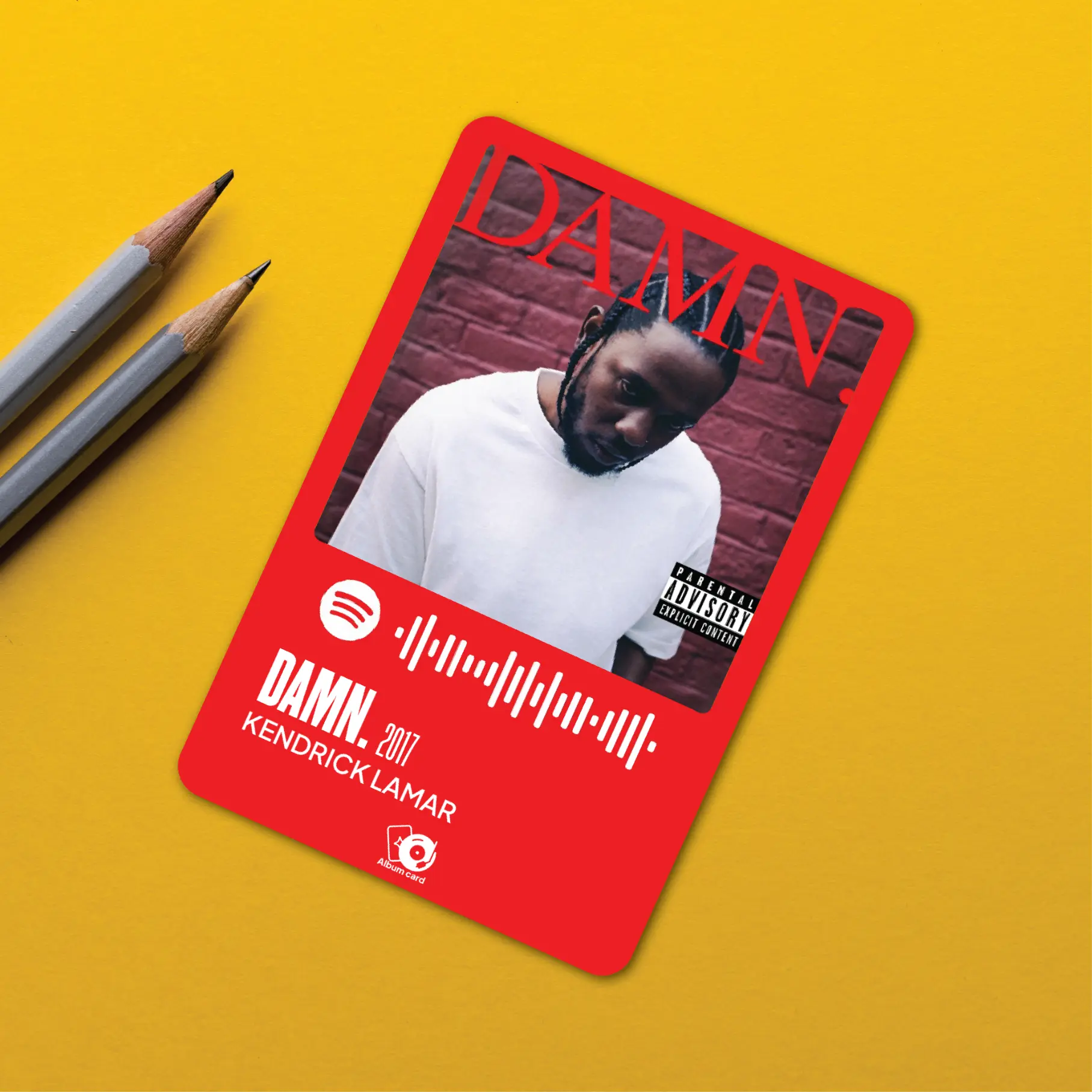 DAMN album card