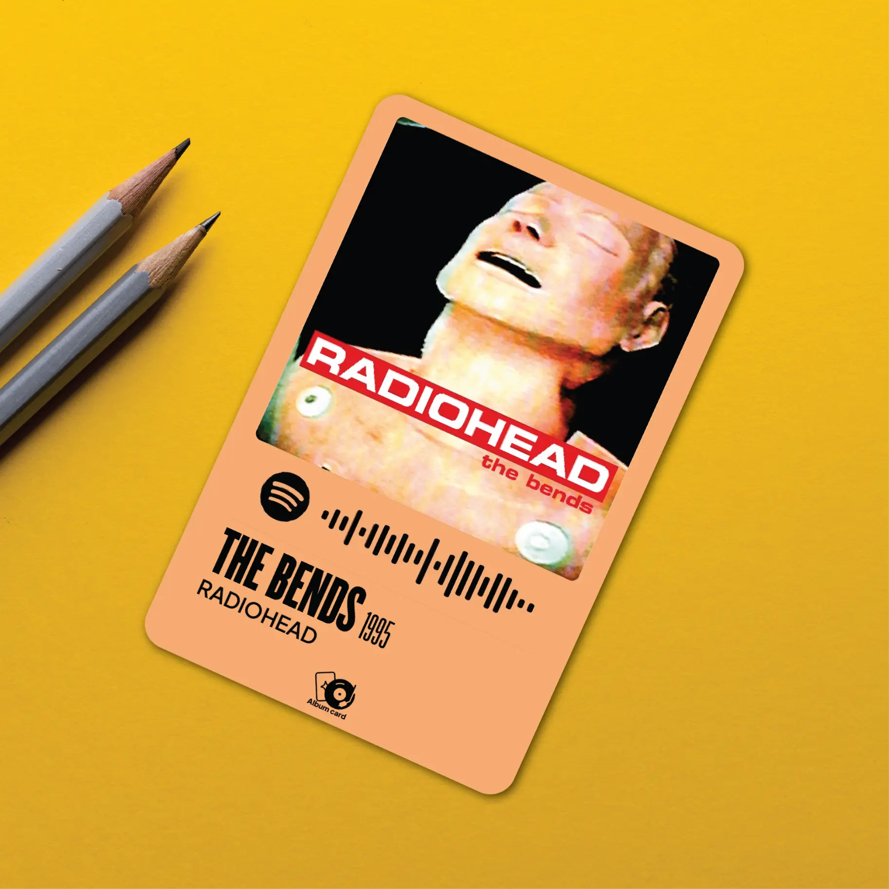 The Bends album card