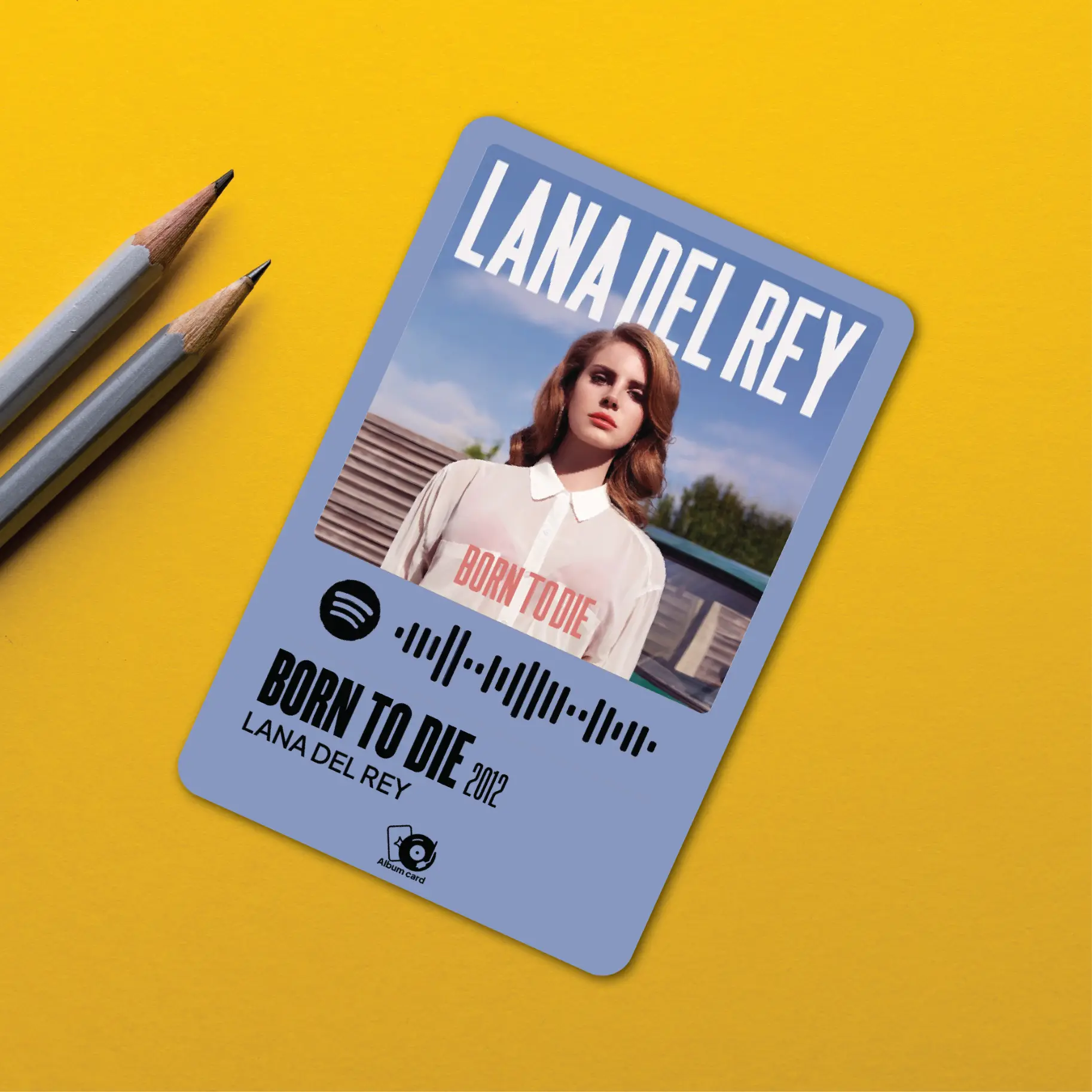 Born to die album card