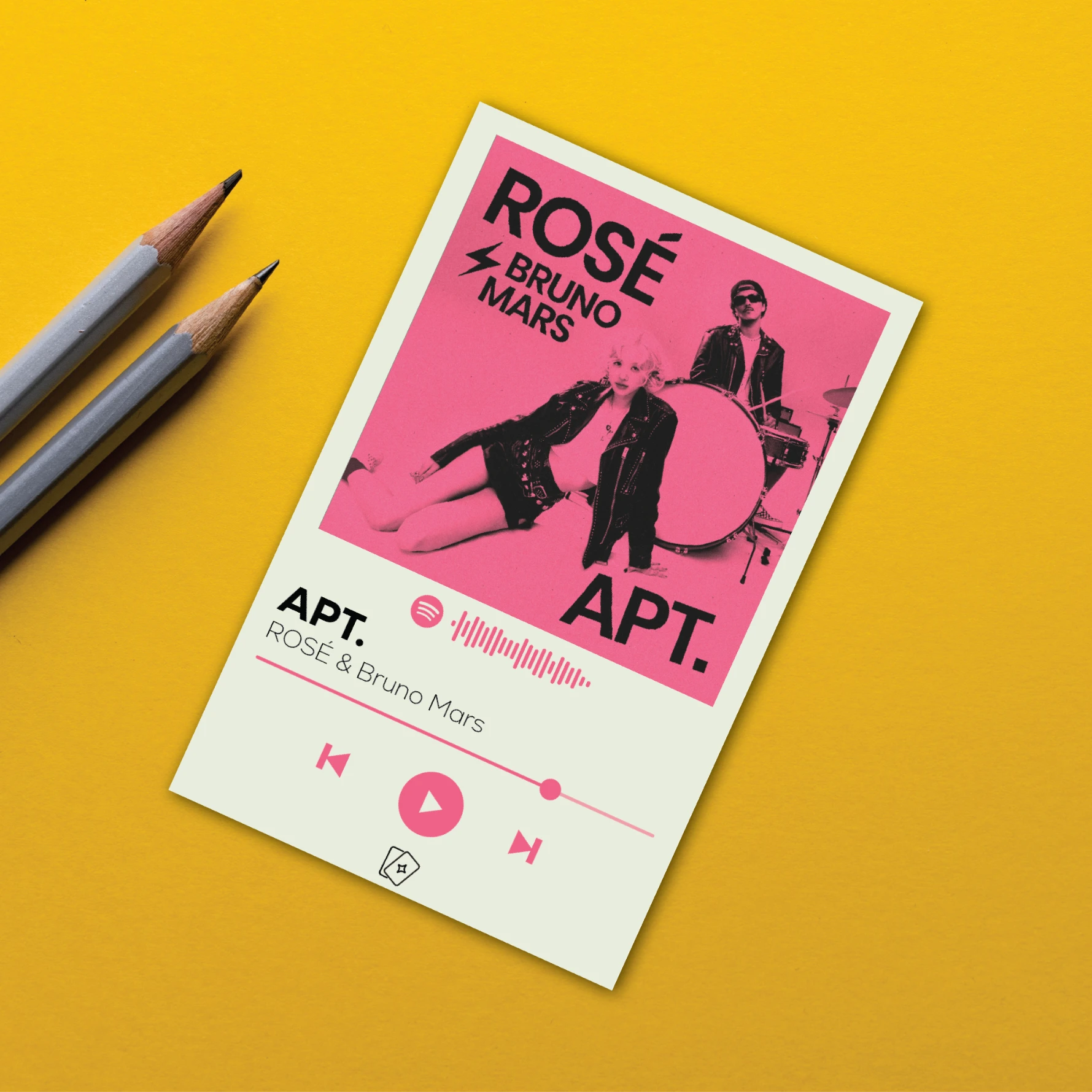 APT. Song Spotify Scan Card in Pakistan