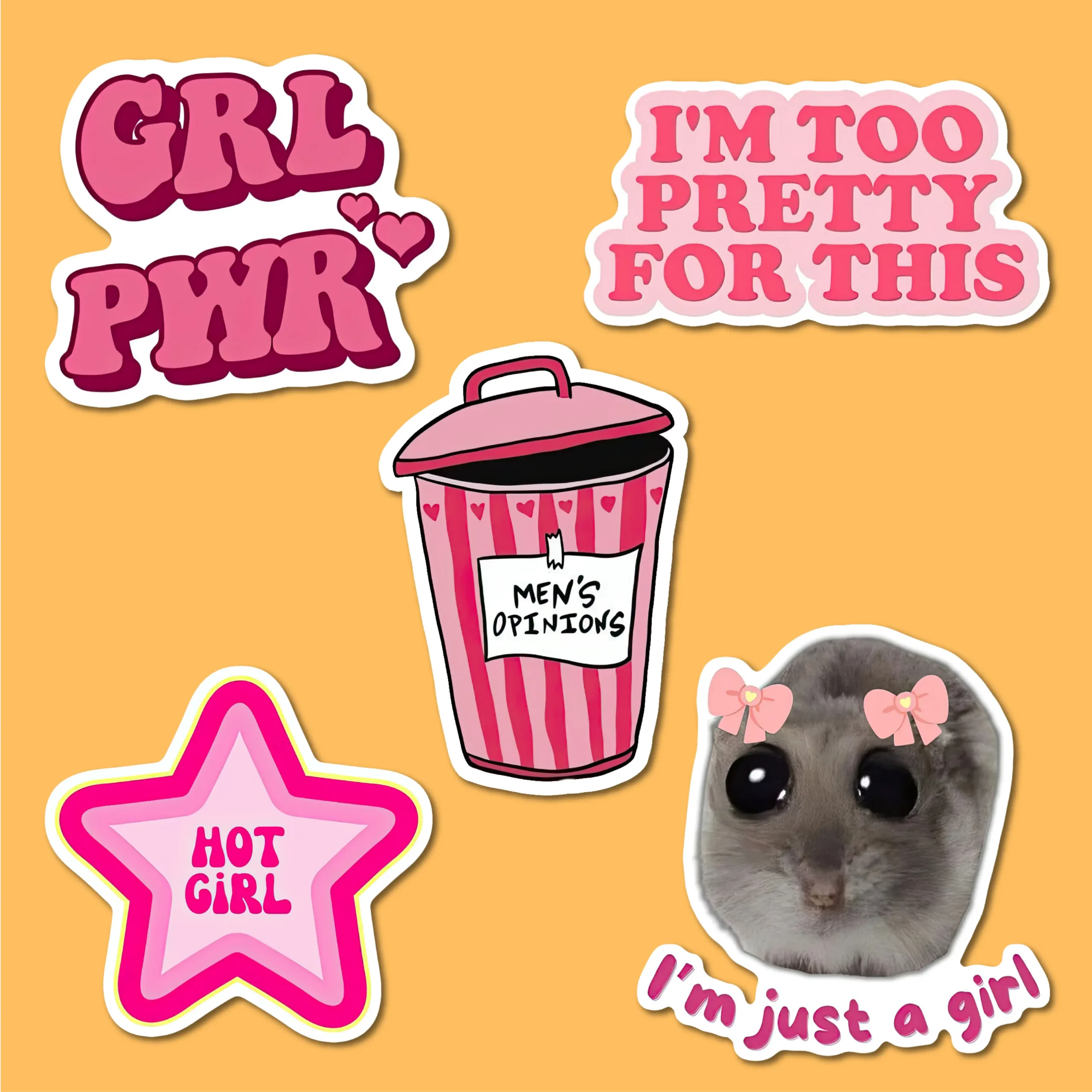 Girl Favourite Sticker Pack