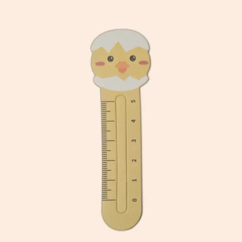 Cute Chick Bookmark With Ruler