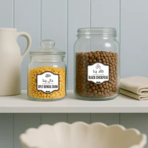 Pulses & Lentils Labels Pack Of 8
