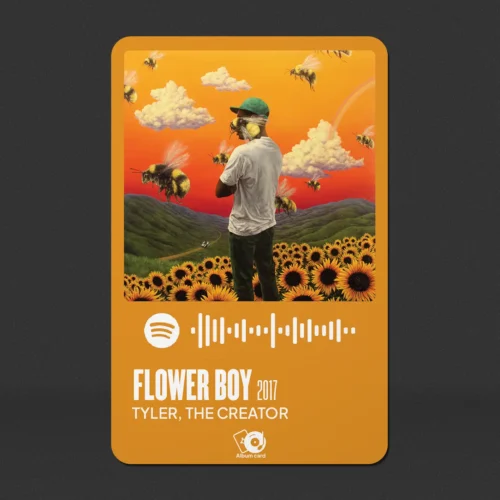 Flower Boy Spotify Album Card