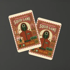 Squid Game Collectible Cards
