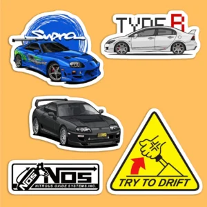 Cars Lover Sticker Pack