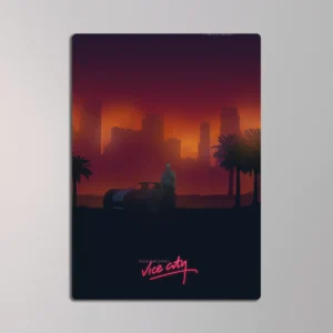 Rockstar Games Vice City Wall Poster