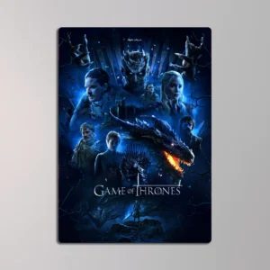 Game of Thrones Winter Fantasy Metal Poster