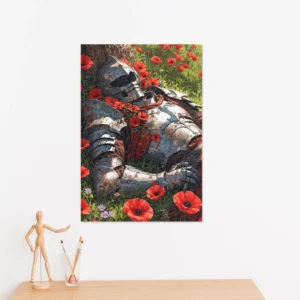 Knight of Poppies Textura