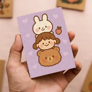 Sweet Animals Mini Notebook