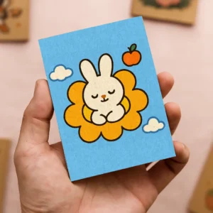 Cute Bunny Mini Notebook