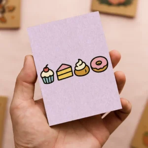 Sweet Treats Mini Notebook