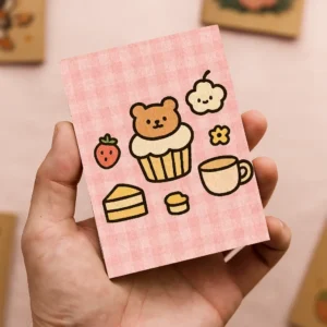 Cupcake & Sweets Mini Notebook