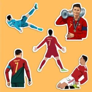 Ronaldo Football Stickers Pack