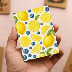 Lemon & BlueBerry Mini Notebook