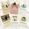 Cozy Cats 2026 Mini Desk Calendar 2