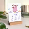 Nostalgic Cartoons 2026 Mini Desk Calendar june
