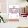 Nostalgic Cartoons 2026 Mini Desk Calendar standing