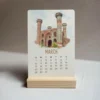 Nostalgic Lahore 2026 Mini Calendar February